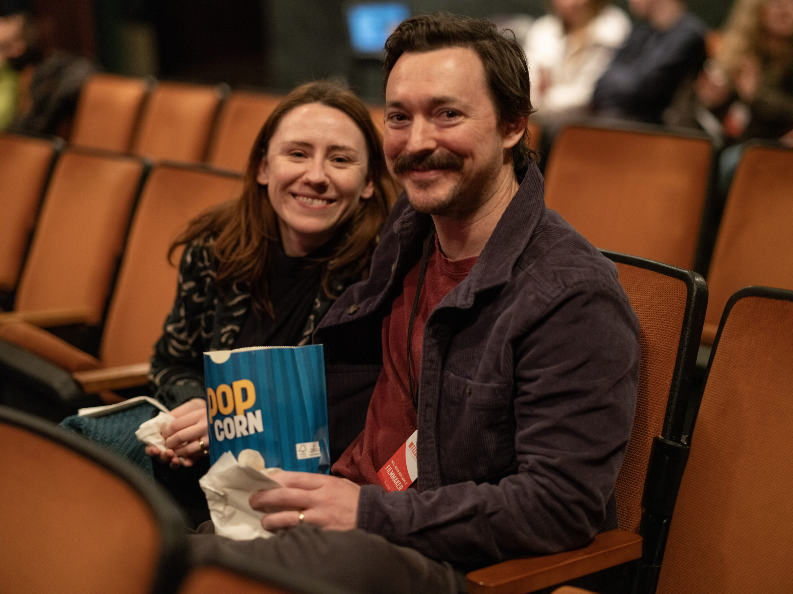 wellsboro film festival filmmakers in audience kyle little