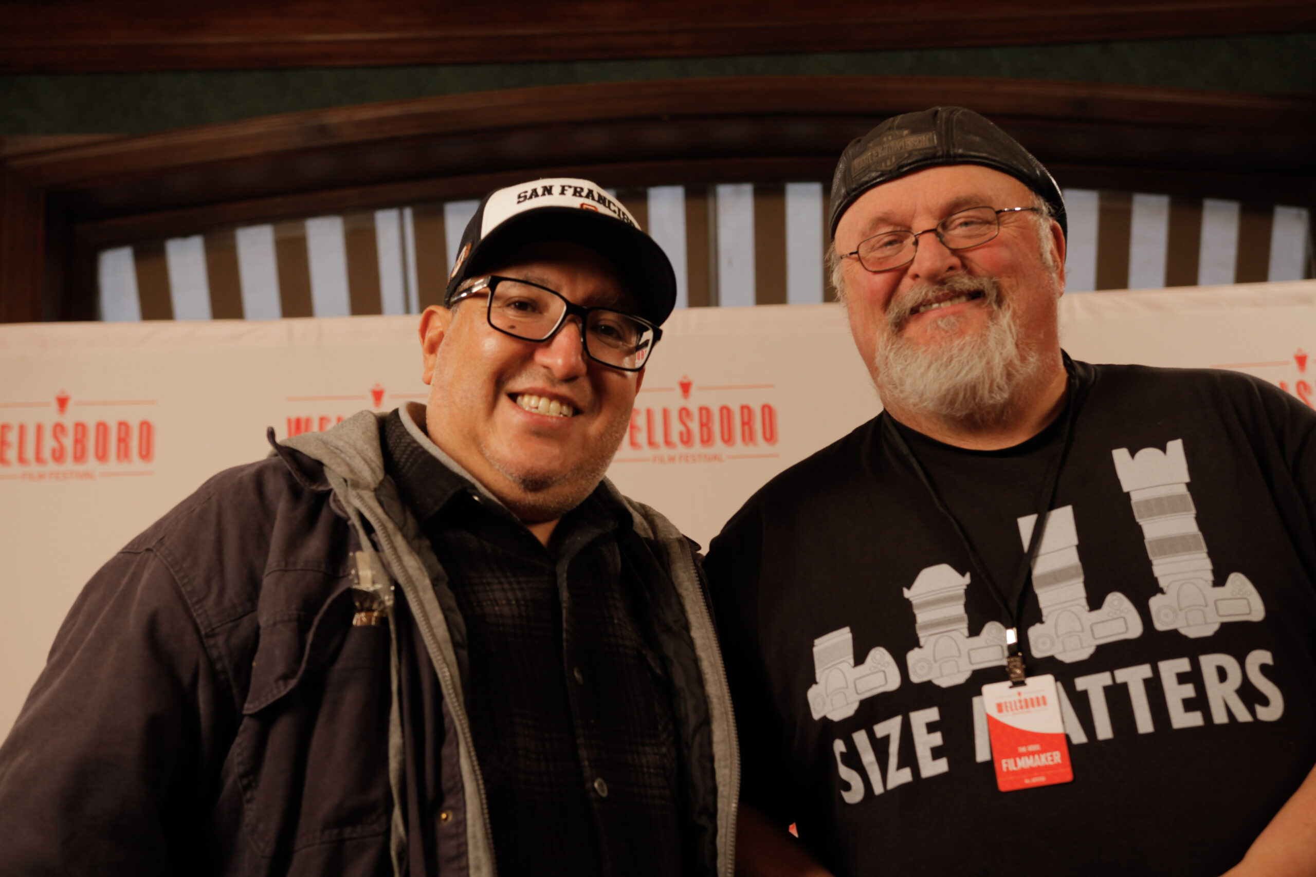 wellsboro film festival step and repeat kerim duran and charles berch