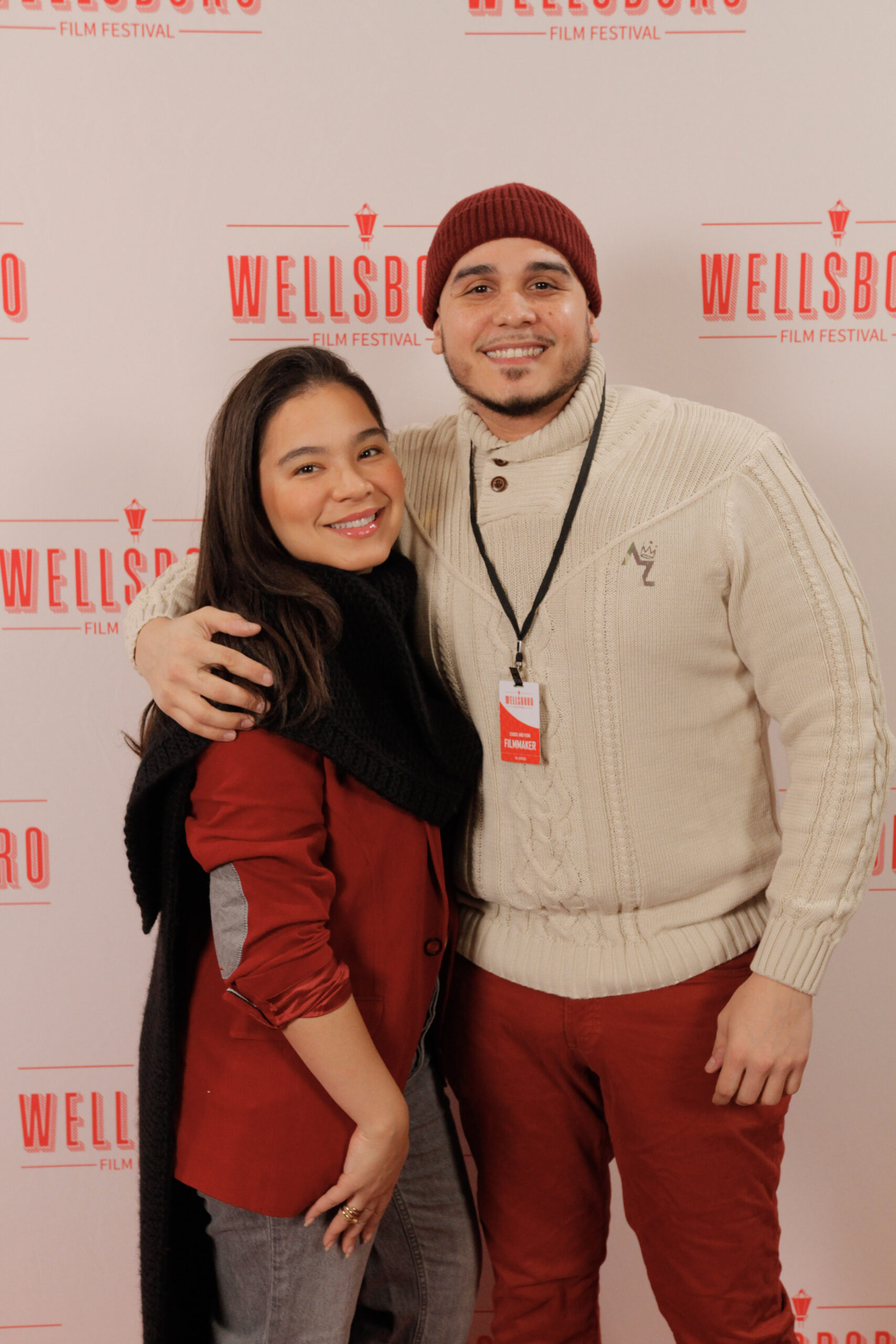wellsboro film festival step and repeat lorena jorge