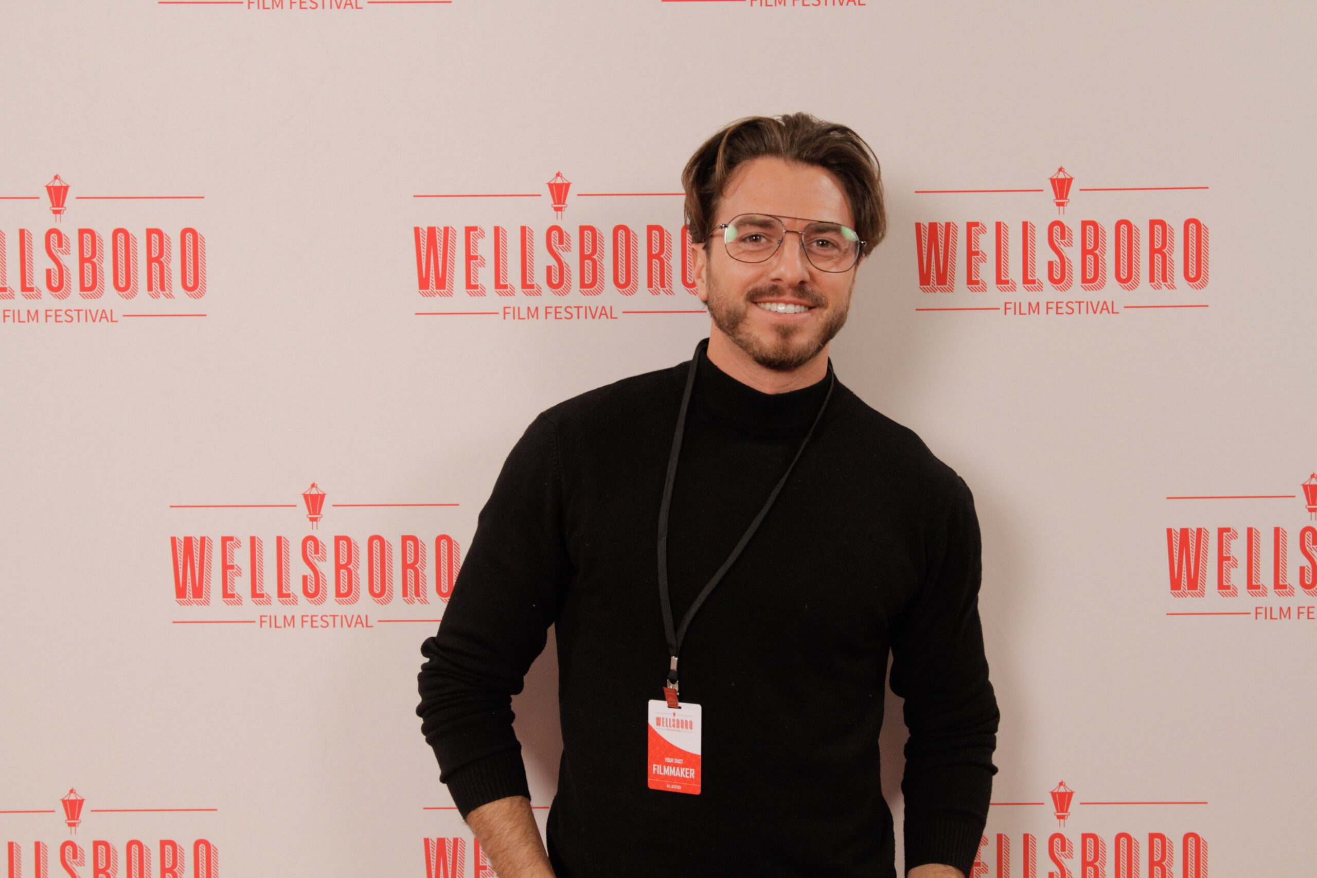 wellsboro film festival step and repeat reid carrescia